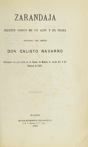 Tapa de Zarandaja