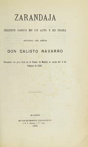 Tapa de Zarandaja