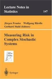 Tapa de Measuring risk in complex stochastic systems