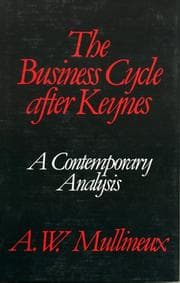 Tapa de The business cycle after Keynes