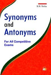 Tapa de Dictionary of Synonyms and Antonyms - For All Competitive Exams