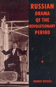 Tapa de Russian drama of the revolutionary period