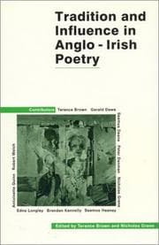 Tapa de Tradition and influence in Anglo-Irish poetry