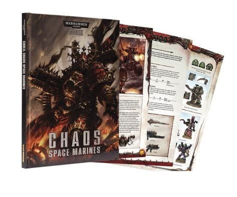 Tapa de Chaos Space Marine Codex