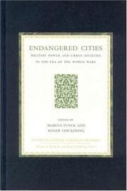 Tapa de Endangered cities
