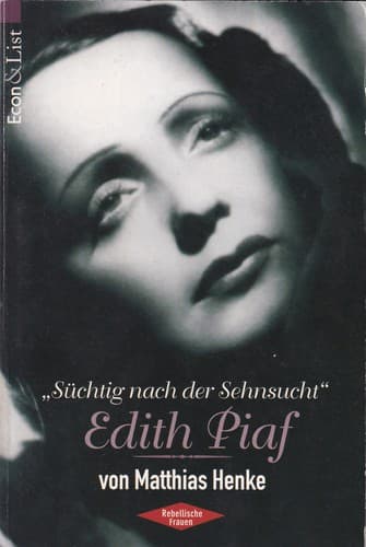 Tapa de Edith Piaf: