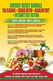Tapa de Energy Reset Bundle : Tea Cleanse, Sugar Detox, Alkaline Diet, Intermittent Fasting - 4 Books In 1