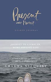 Tapa de Present Over Perfect Guided Journal