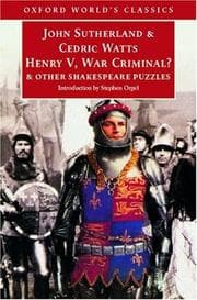 Tapa de Henry V, war criminal?