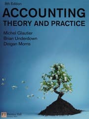 Tapa de Accounting theory and practice