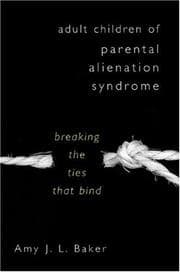 Tapa de Adult Children of Parental Alienation Syndrome
