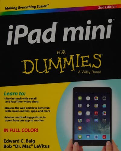 Tapa de iPad Mini for dummies