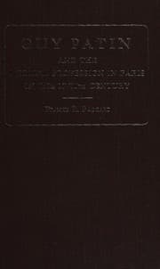 Tapa de Guy Patin and the medical profession in Paris in the XVIIth century