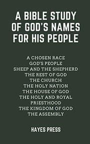 Tapa de A Bible Study of God's Names For His People