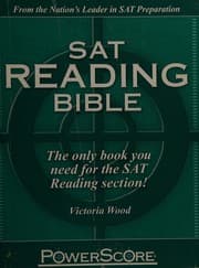 Tapa de SAT Reading Bible