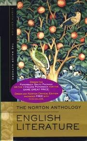 Tapa de The Norton Anthology of English Literature, Volume A and B