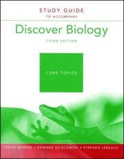 Tapa de Study Guide to Accompany Discover Biology