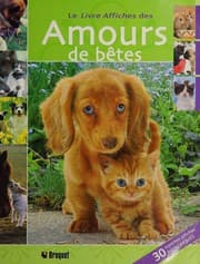 Tapa de Le livre affiches des amours de bêtes