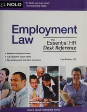 Tapa de Employment law