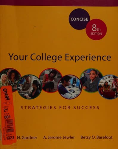 Tapa de Your college experience