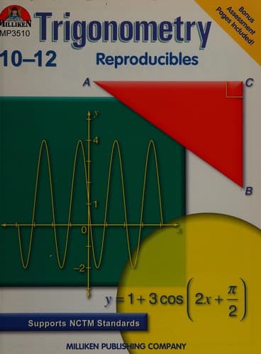 Tapa de Trigonometry / Grades 10-12
