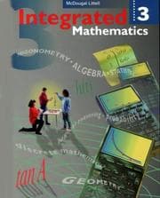 Tapa de Integrated Math 3
