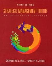 Tapa de Strategic Management Theory