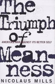 Tapa de The triumph of meanness