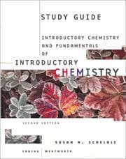 Tapa de Study Guide Introductory Chemistry and Fundamentals of Introductory Chemistry