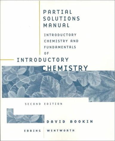 Tapa de Introductory Chemistry; Partial Solutions Manual