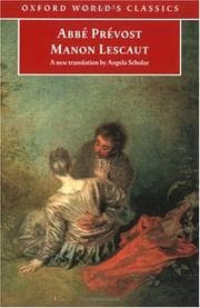 Tapa de The story of the Chevalier Des Grieux and Manon Lescaut