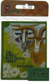 Tapa de Three Billy Goats Gruff Book and Cassette