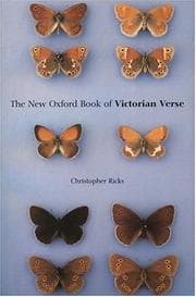 Tapa de The New Oxford Book of Victorian Verse (Oxford Books of Verse)