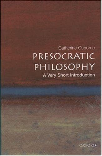 Tapa de Presocratic Philosophy