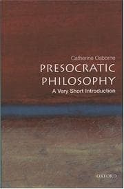 Tapa de Presocratic Philosophy