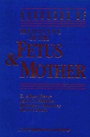 Tapa de Handbook of the medicine of the fetus and mother