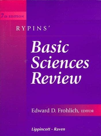 Tapa de Rypins' basic sciences review