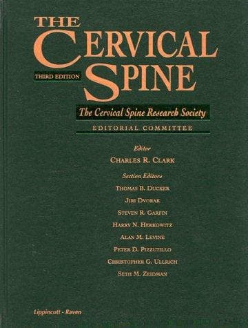 Tapa de The cervical spine