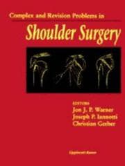 Tapa de Complex and revision problems in shoulder surgery