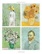 Tapa de Van Gogh Art Prints Set 1