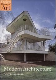 Tapa de Modern architecture