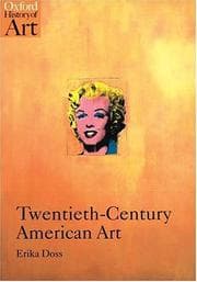 Tapa de Twentieth-Century American Art (Oxford History of Art)