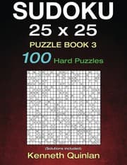 Tapa de SUDOKU 25 x 25 Puzzle Book 3