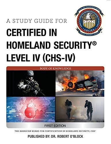 Tapa de Certified in Homeland Security, Level 4