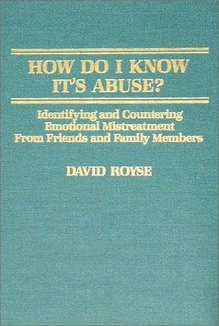 Tapa de How do I know it's abuse?