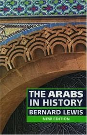 Tapa de The Arabs in history