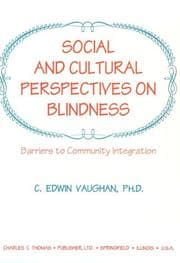 Tapa de Social and cultural perspectives on blindness