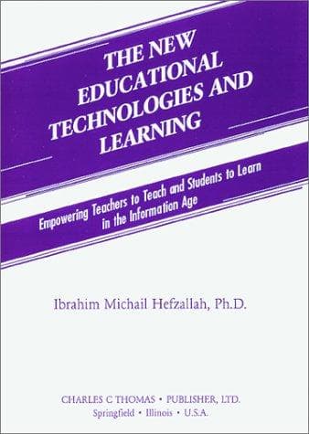 Tapa de The New Educational Technologies and Learning