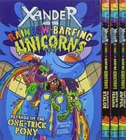 Tapa de Xander and the Rainbow-Barfing Unicorns