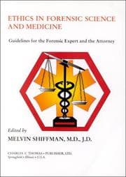 Tapa de Ethics in forensic science and medicine